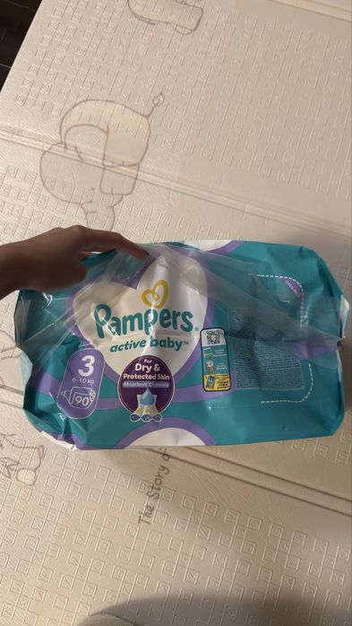 Підгузки Pampers 3 розмір 90 шт