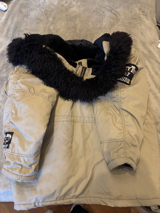 Kurtka parka khaki