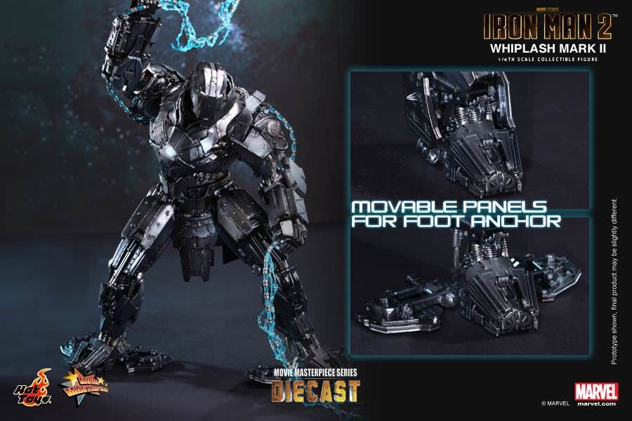 Фигурка 1/6 hot toys mms237 Diecast 06 IRON MAN 2 – WHIPLASH II