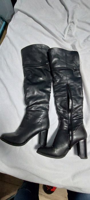 Buty kozaki ocieplane