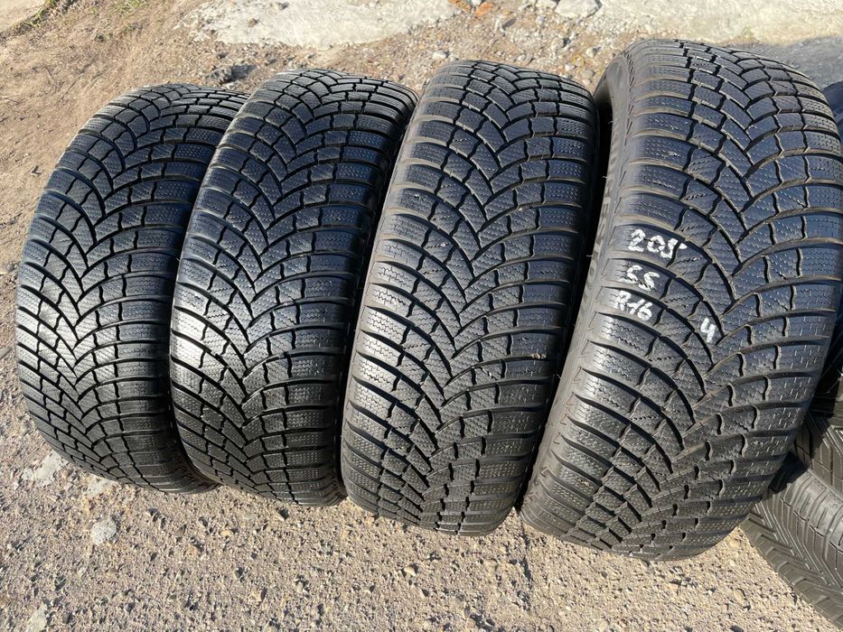 ЗИМА 205/55R16 BRIDGESTONE - 4шт. - как НОВЫЕ - 2023 - Есть и другие