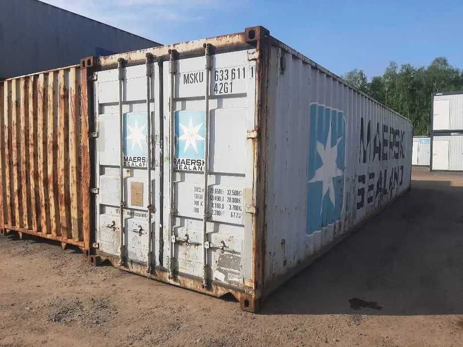 Kontener morski magazynowy używany 40’DC ASIS