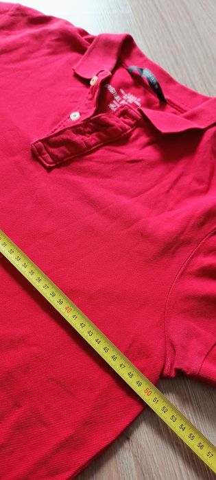 Polo męskie czerwone H&M