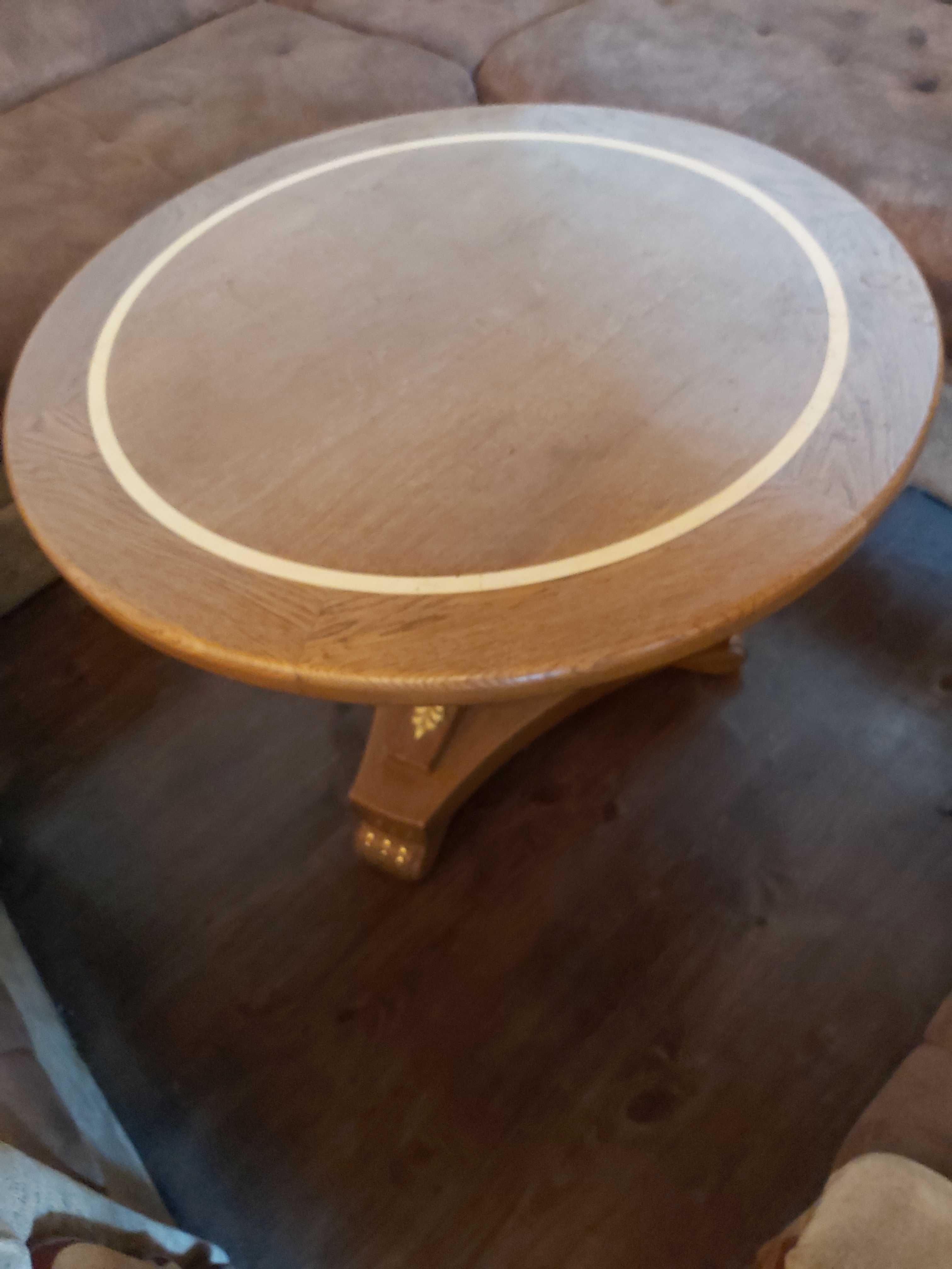 кофейный столик из дерева (дуб, очень тяжелый)