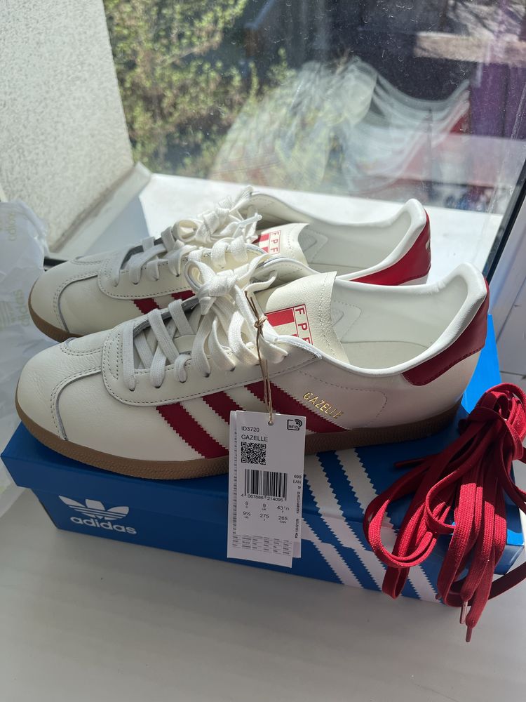 Кросівки adidas Originals Gazelle колір бежевий ID3720