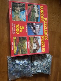 Puzzle 1000 Anglia i Dania