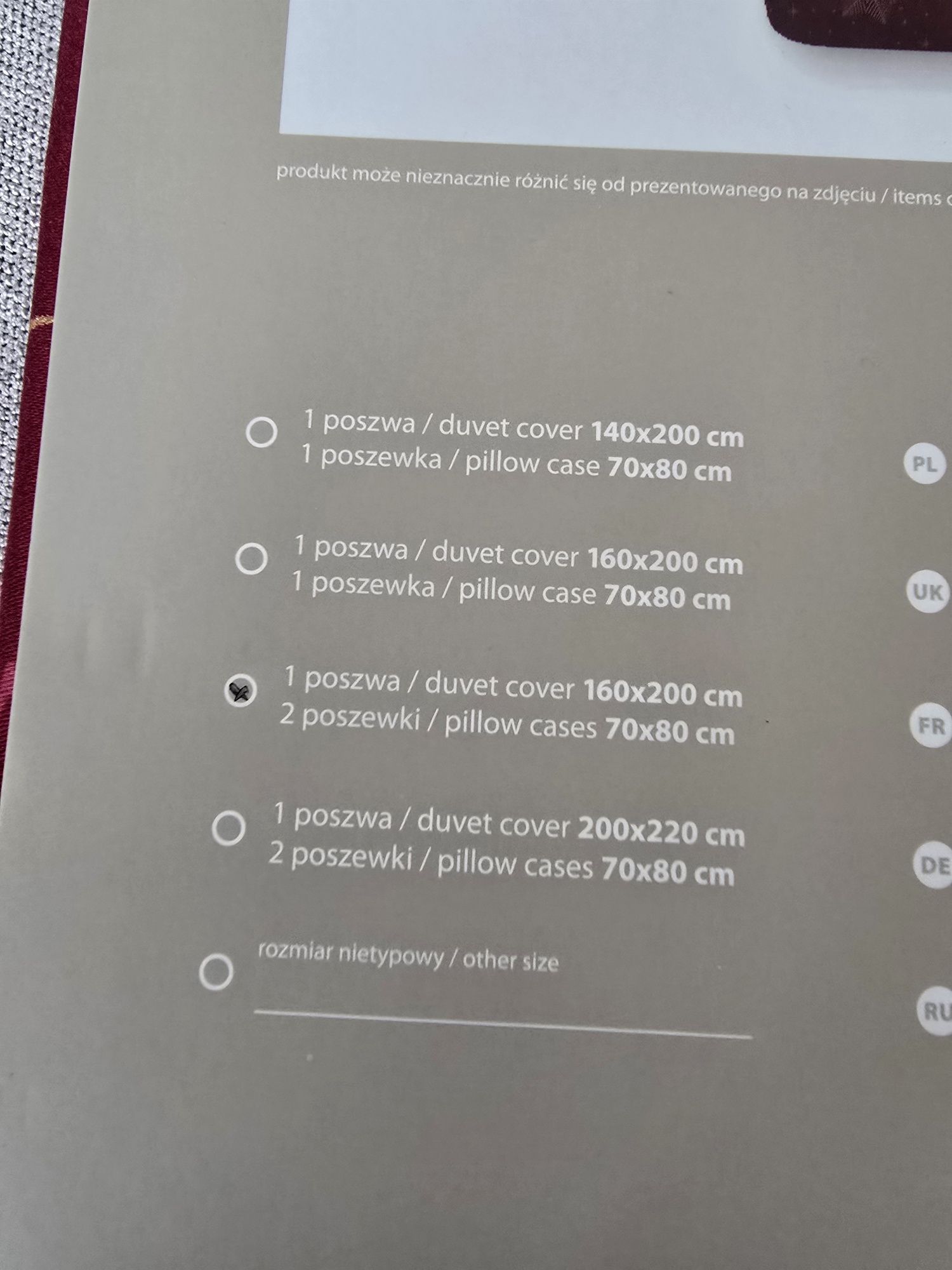 Komplet pościeli