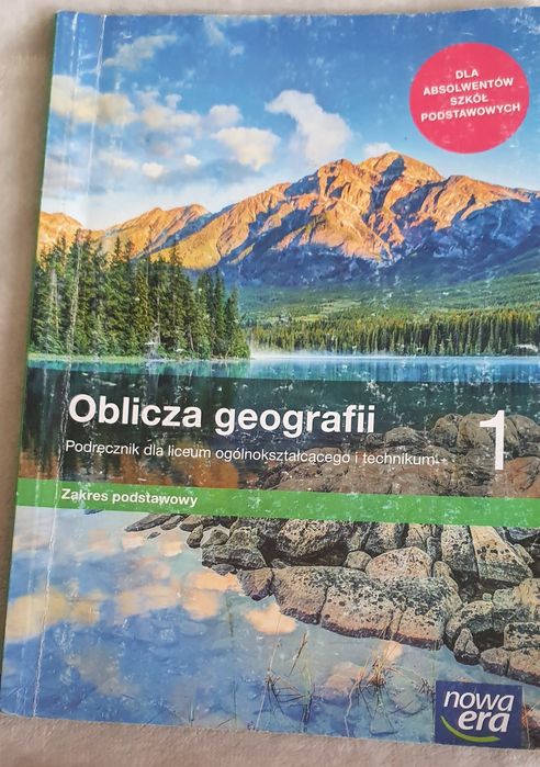 Oblicza Geografii podręcznik liceum technikum Geografia 1 podstawowy