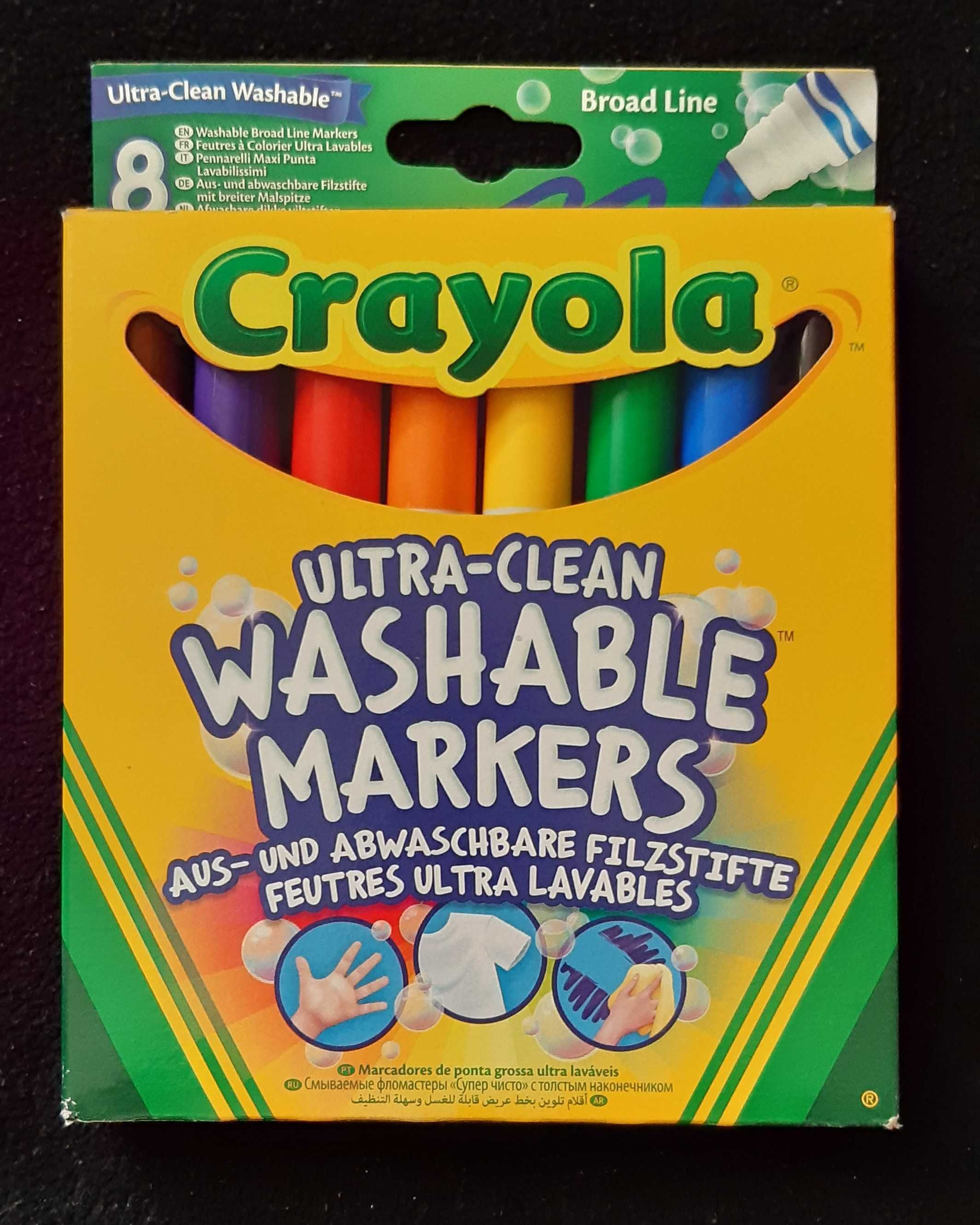 Flamastry markery Crayola spieralne 8 szt.