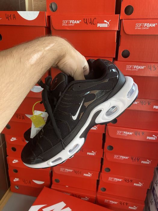 Без предоплат! Краща ціна на Nike air max TN plus black white
