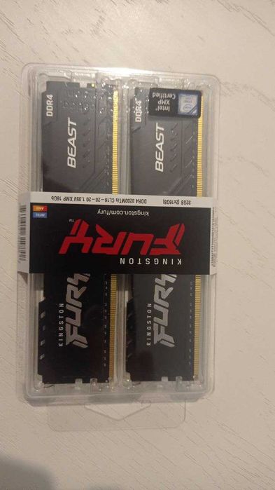 ОЗП Kingston DDR4 32GB(2x16GB) 3200 MHz нова