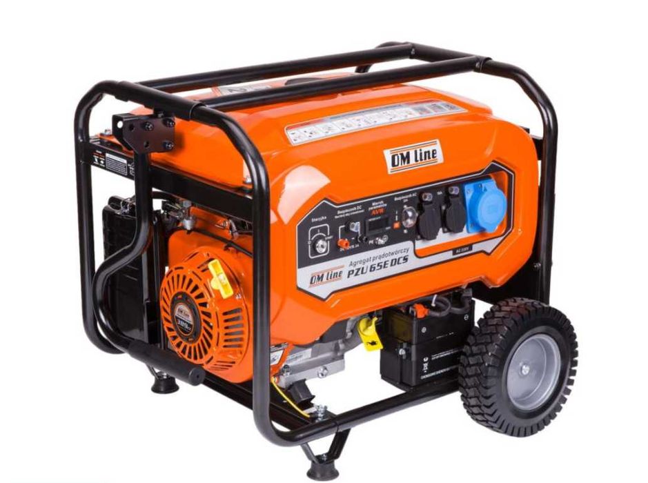 Генератор бензиновий Oleo-Mac OM LINE PZU 65E DCS 5 кВт(Мідна обмотка)