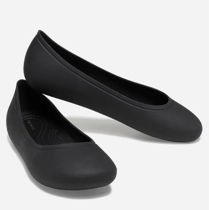 НОВІ! Жіночі балетки Crocs Brooklyn Flat 38-39 24 см Black