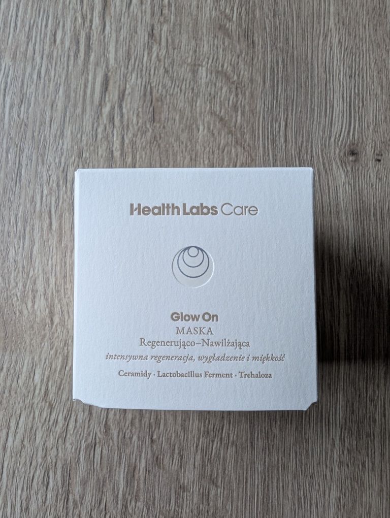 NOWA Health Labs maska regenerująco - nawilżająca Glow On | Healtlabs
