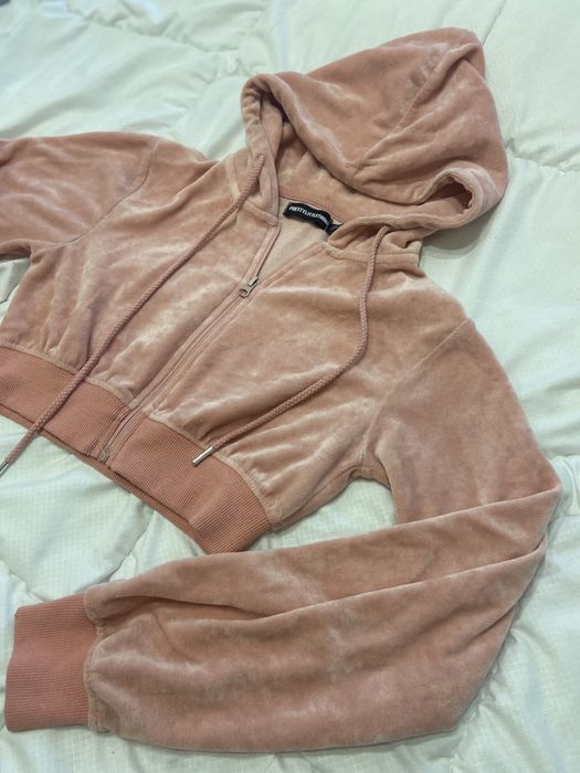 Велюрова кофта PLT