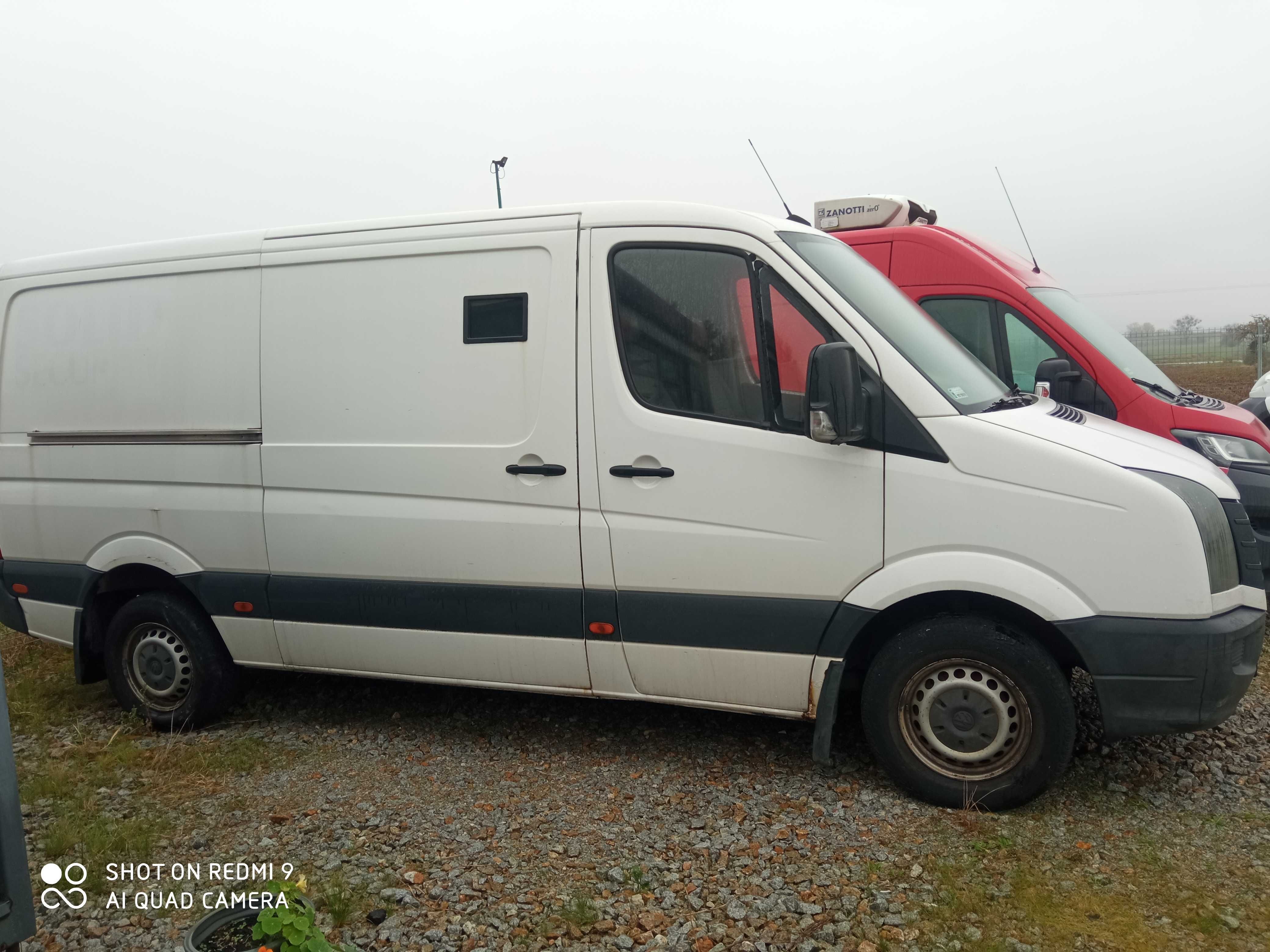 VW Crafter 2015r Uszkodzony