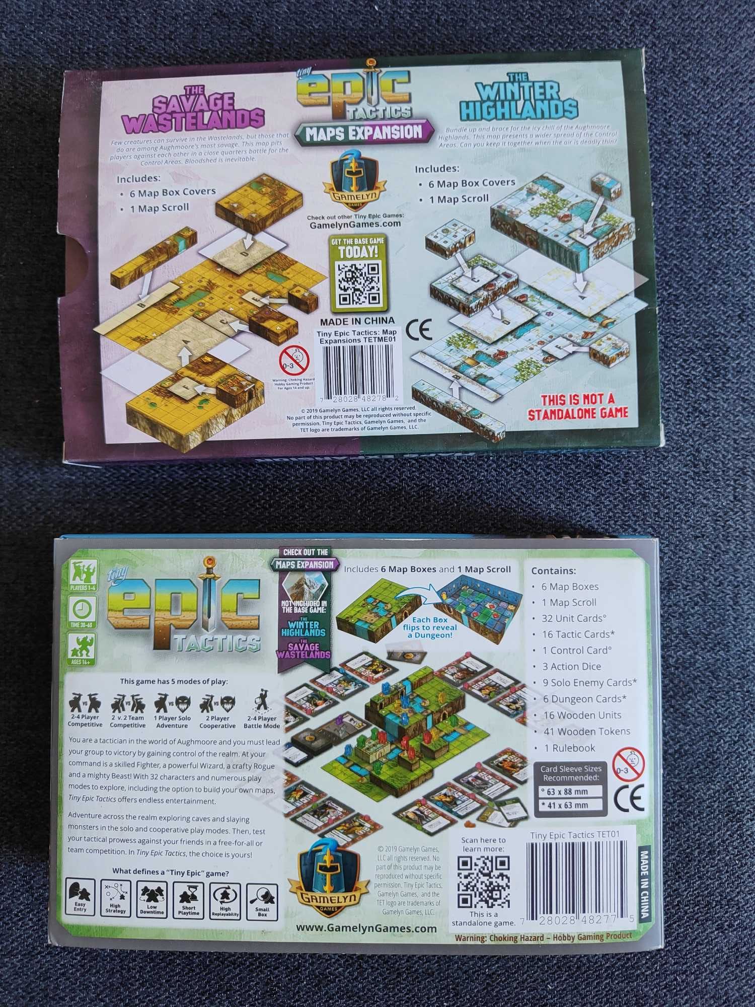 Tiny epic tactics + maps expansion Deluxe Edition KICKSTARTER