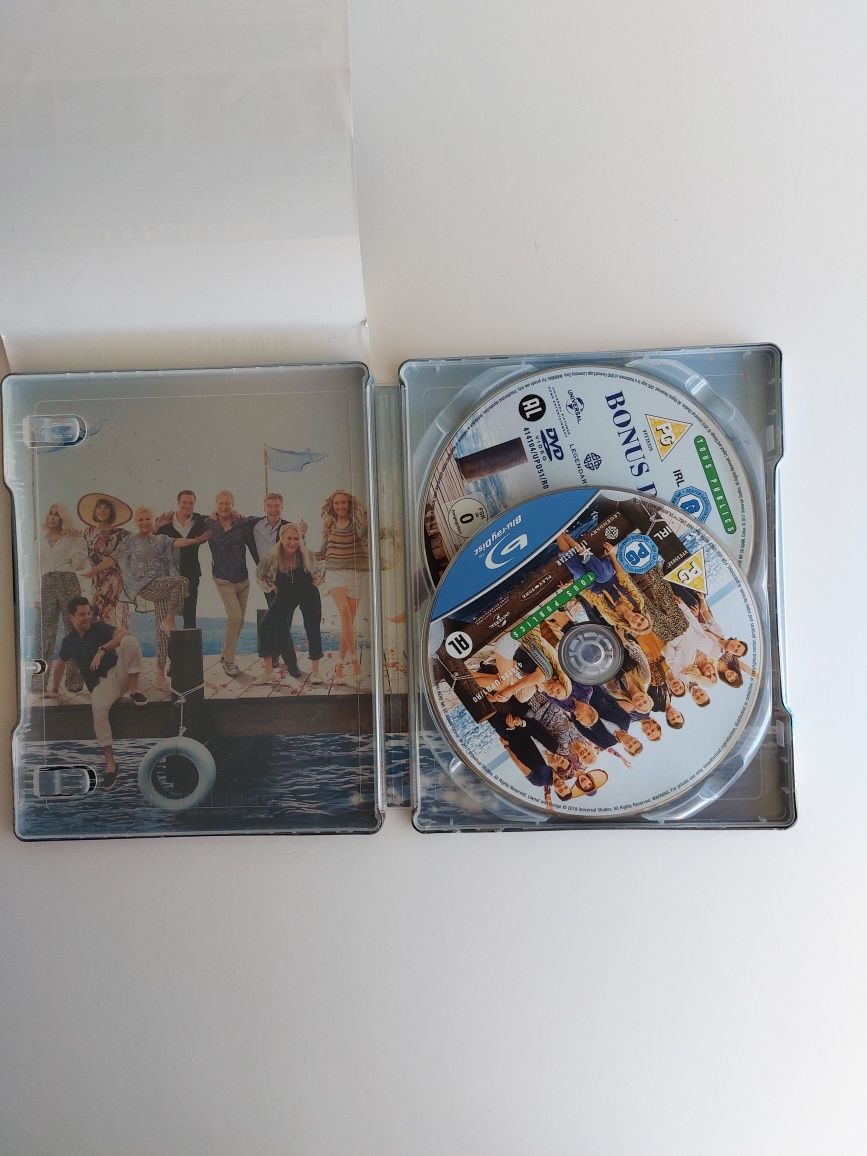 Blu-Ray Mamma Mia Here we go again Steelcase