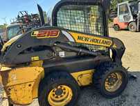 Ładowarka Miniładowarka New Holland L 218 + Krokodyl