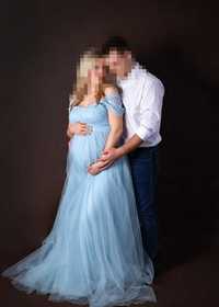Suknia ciążowa do sesji zdjęciowych  Kamaprops 38-40