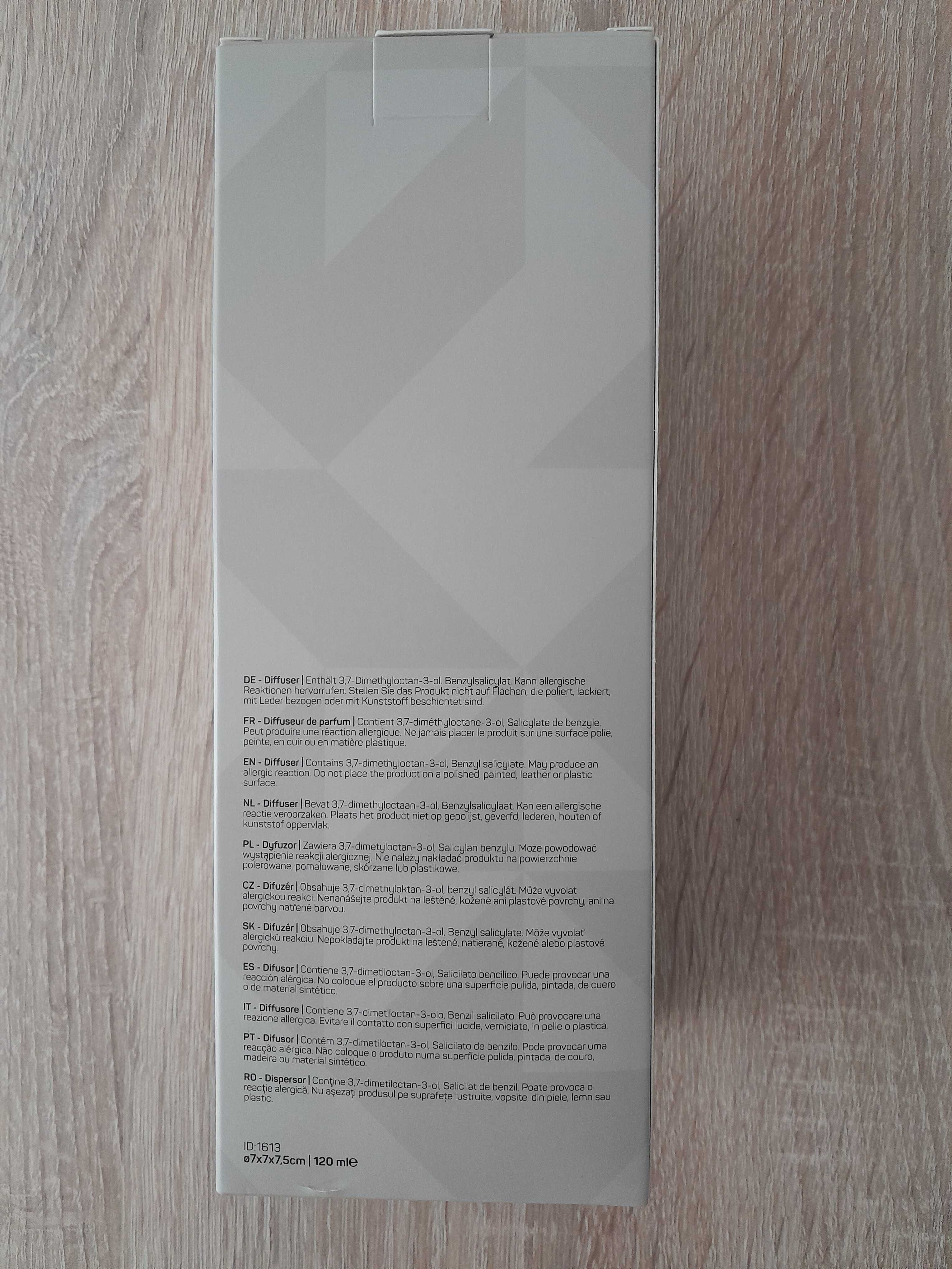 Ekskluzywny dyfozor o zapachu: Vanilia i karmel, 120 ml