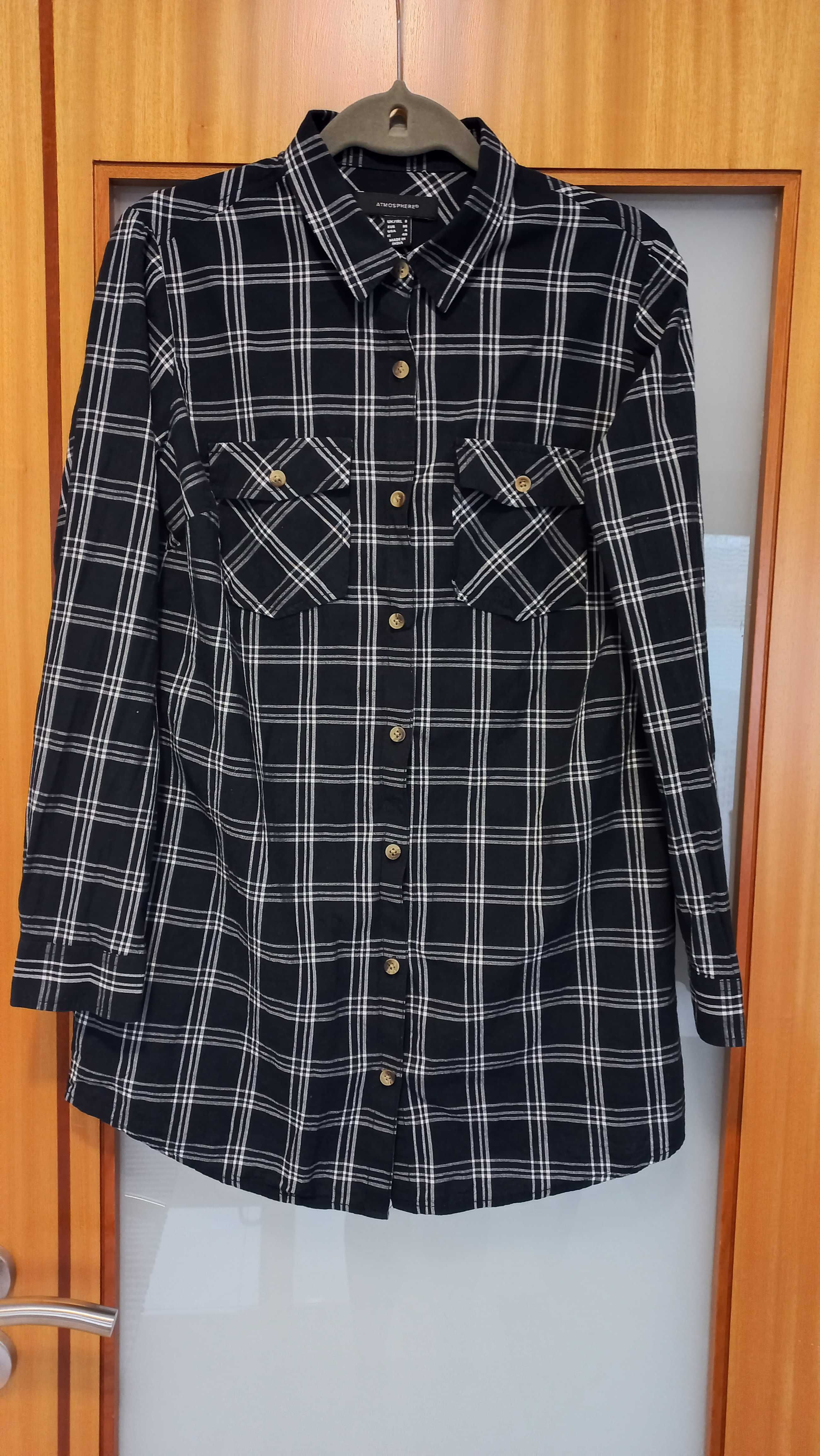 Camisa  xadres, senhora