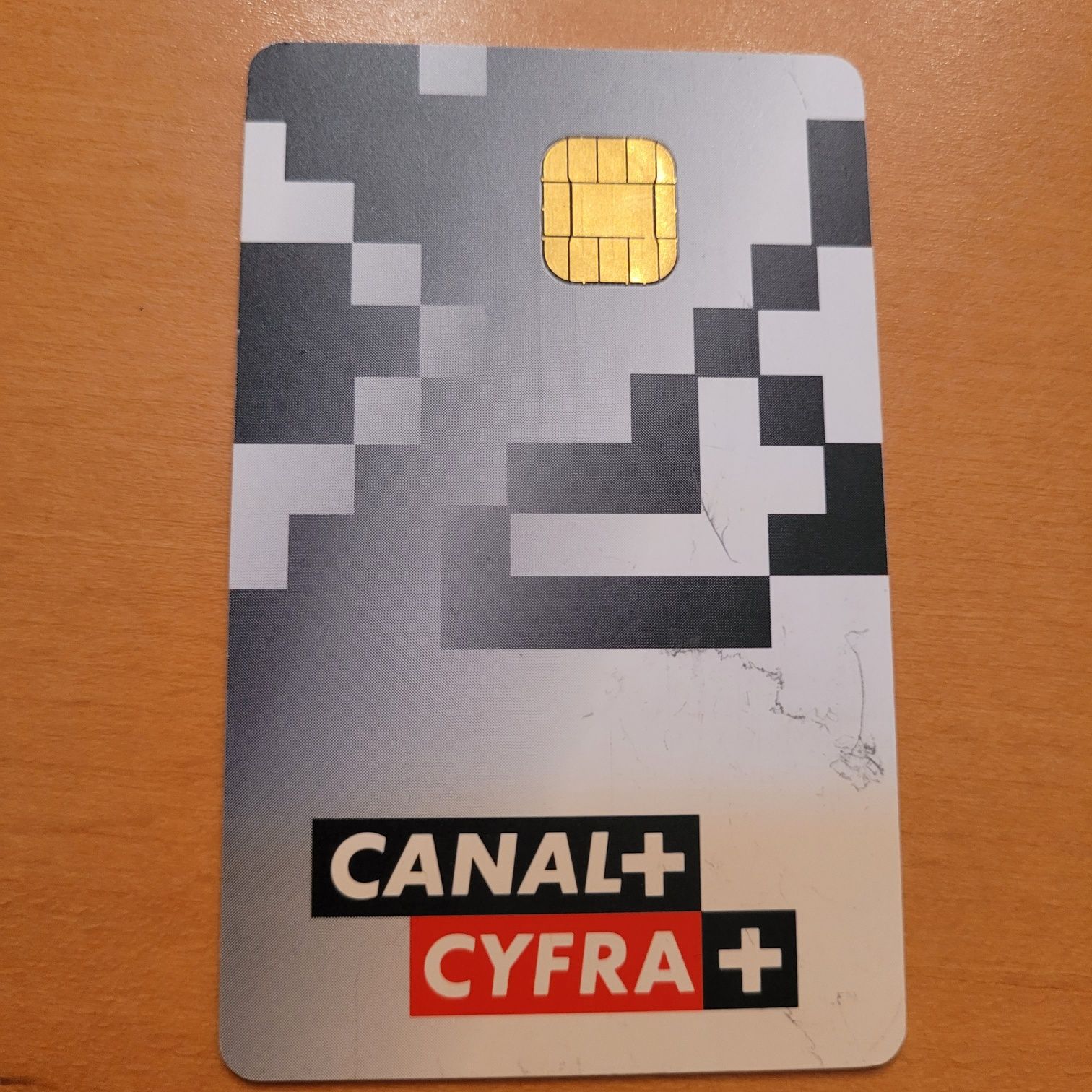 Stara karta cyfry plus dla kolekcjonerow