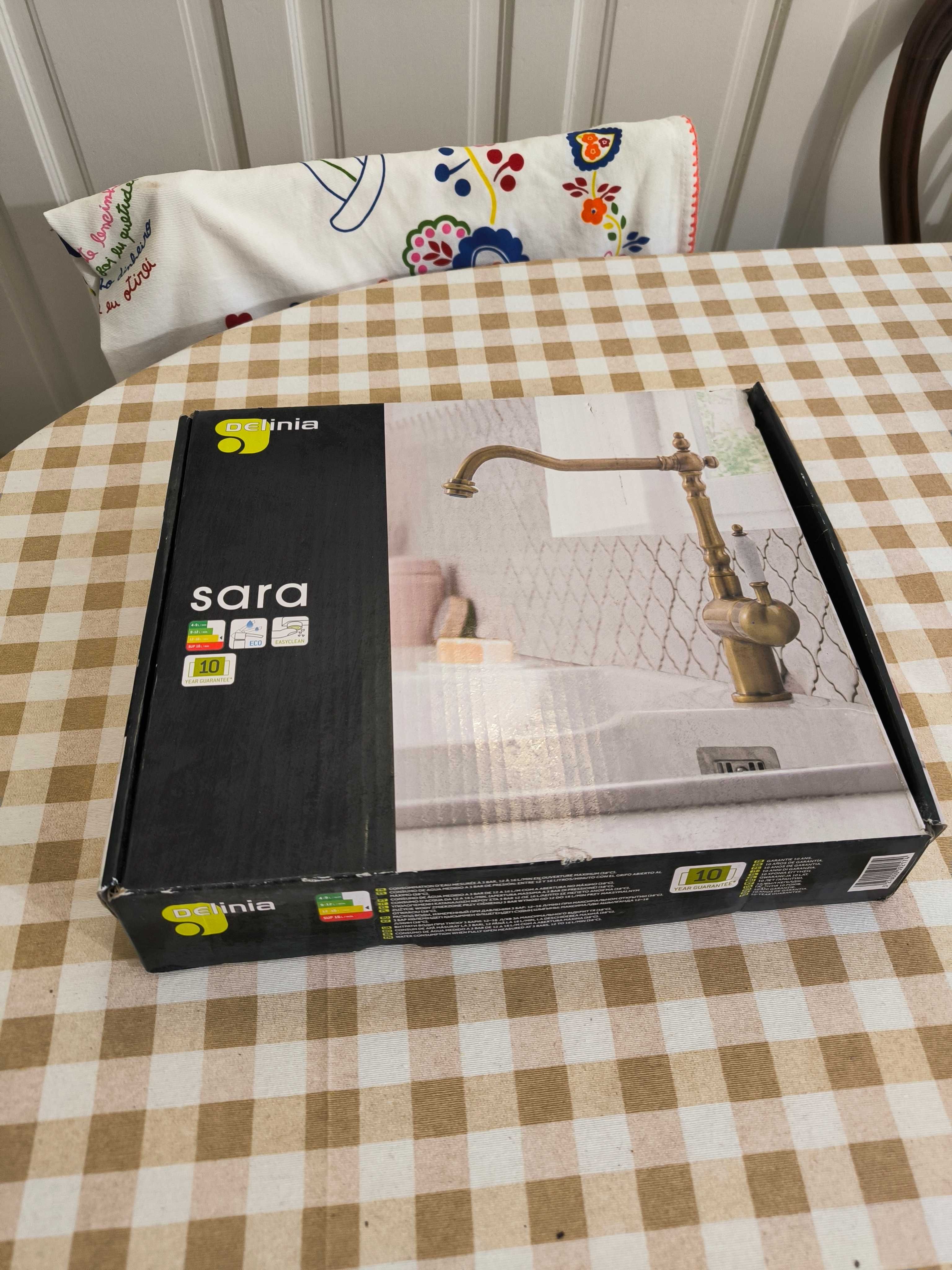 Torneira cozinha Cinza / Prateado (Novo, sem uso)