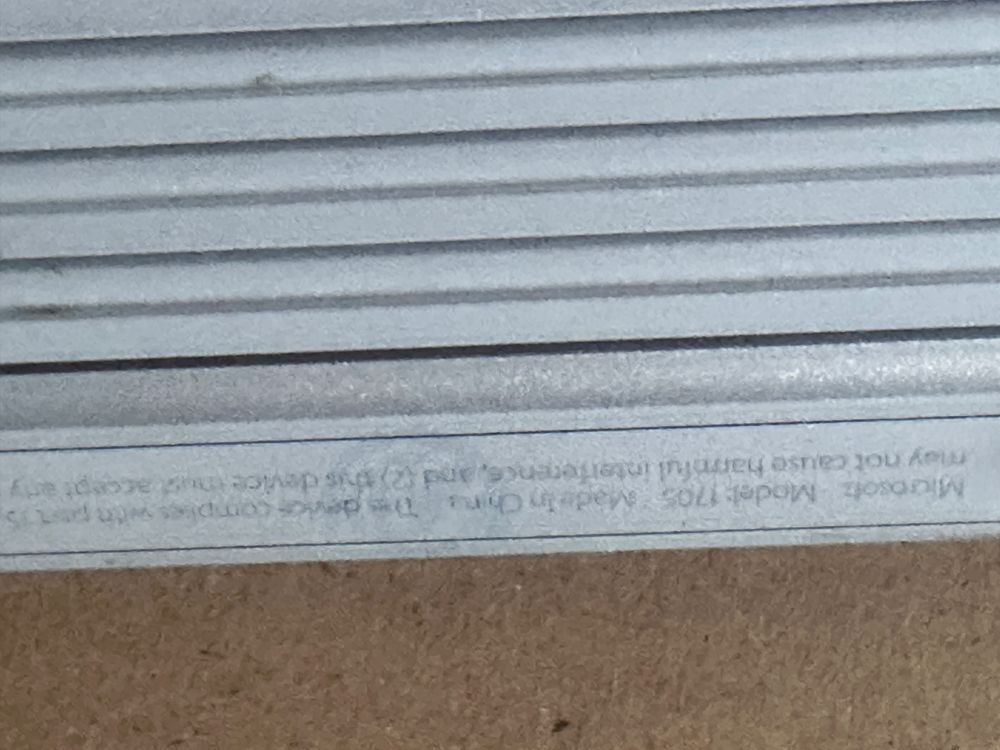 Klawiatura do surface book microsoft model 1705