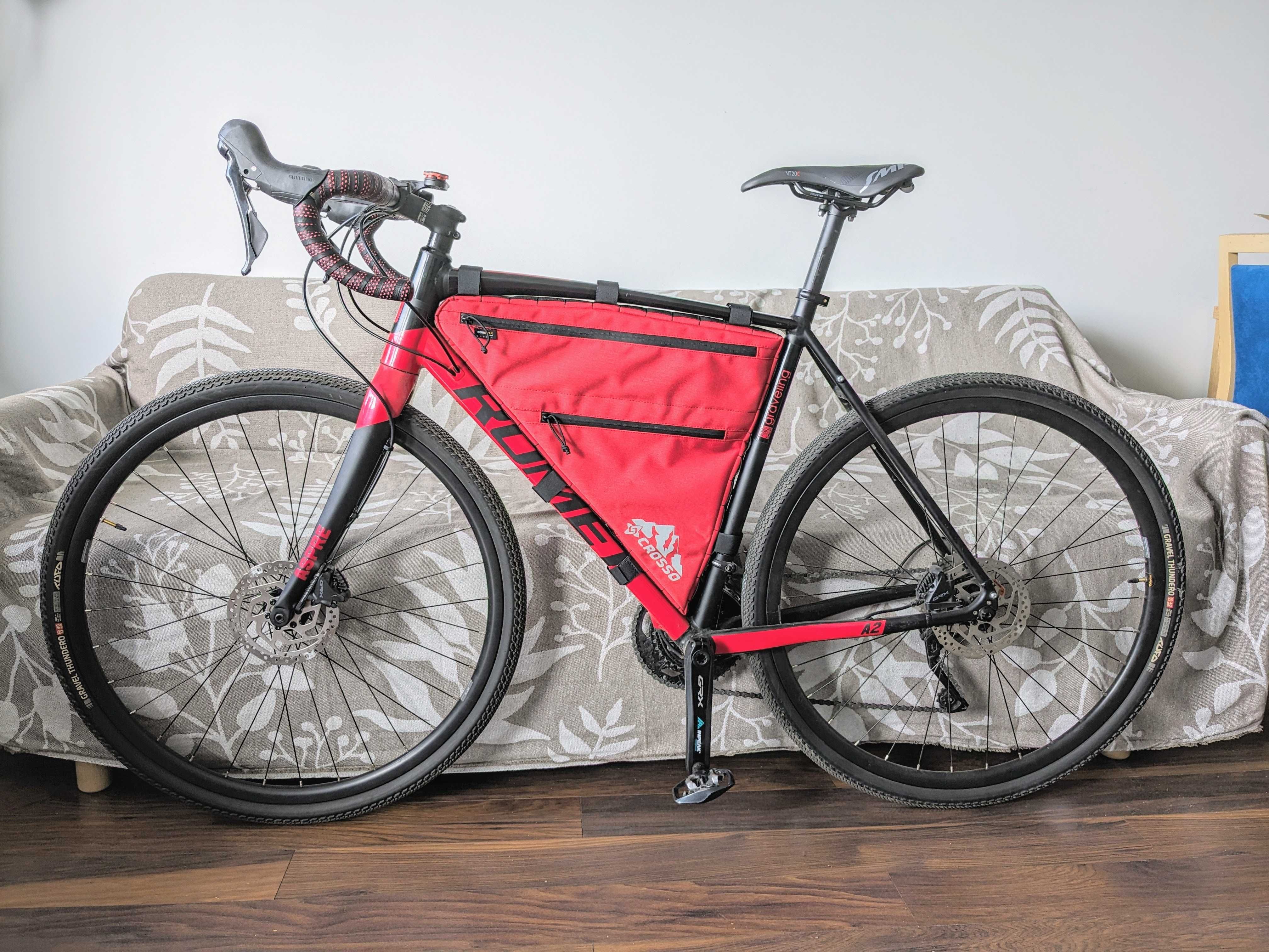 Torba rowerowa w ramę Crosso, Romet Aspre 2 L