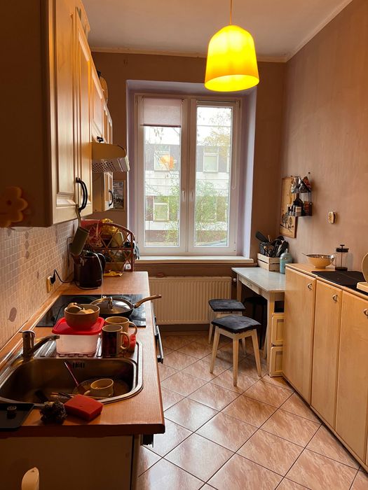 Pokój 1-2 osobowy w 2 pokojowym mieszkaniu. Grabiszyn