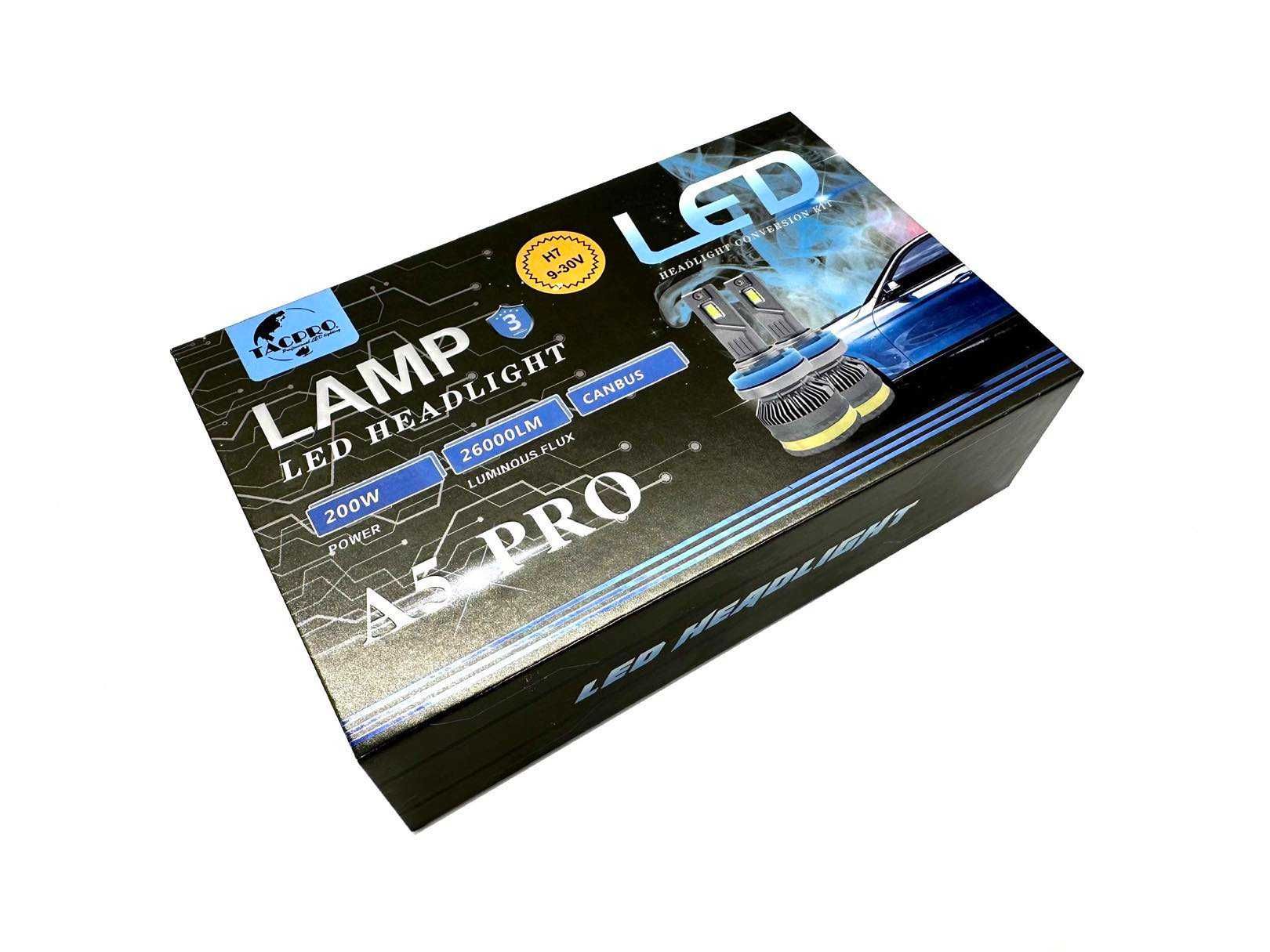 Żarówka H7 LED canbus 100W komplet