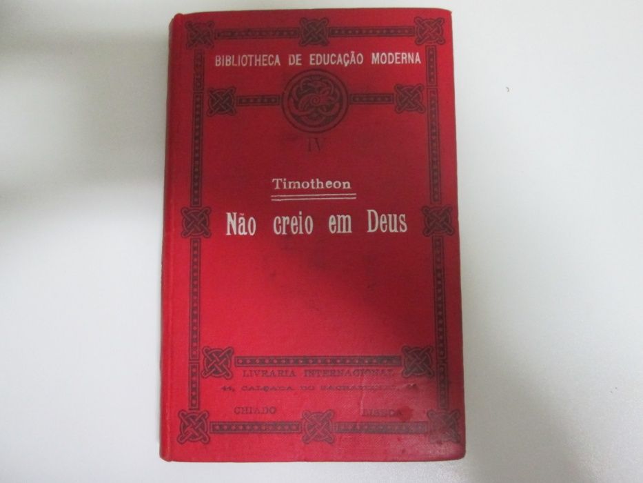 Não creio em Deus- Timotheon