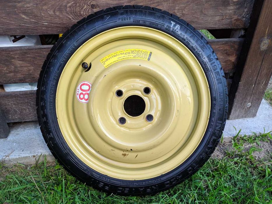 Koło zapasowe dojazdowe Dunlop Honda Civic 6