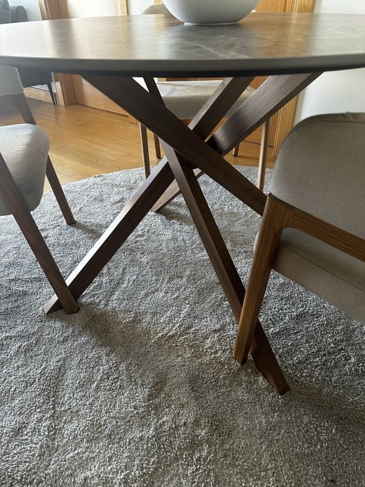 Mesa de jantar com 3 cadeiras