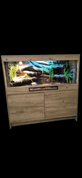 Zestaw Terrarium Komoda Agama Gekon Wąż Od Ręki Wysyłka