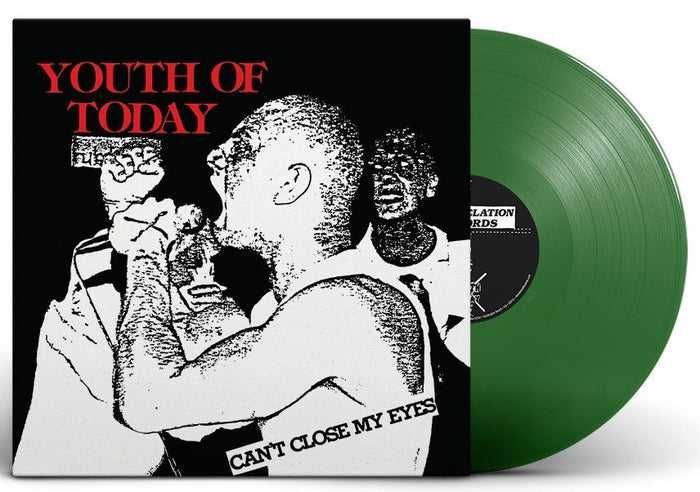 Youth Of Today - Can't Close My Eyes GREEN LP Winyl Vinyl Nowy