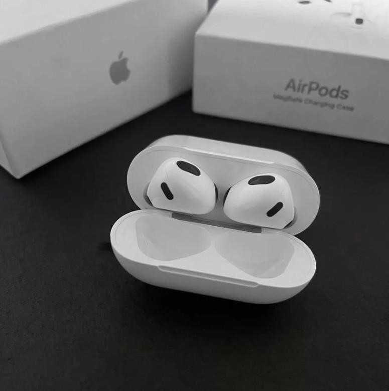 Навушники Airpods 3 Повний 1в1 Динамік і мікрофон працють на відмінно!
