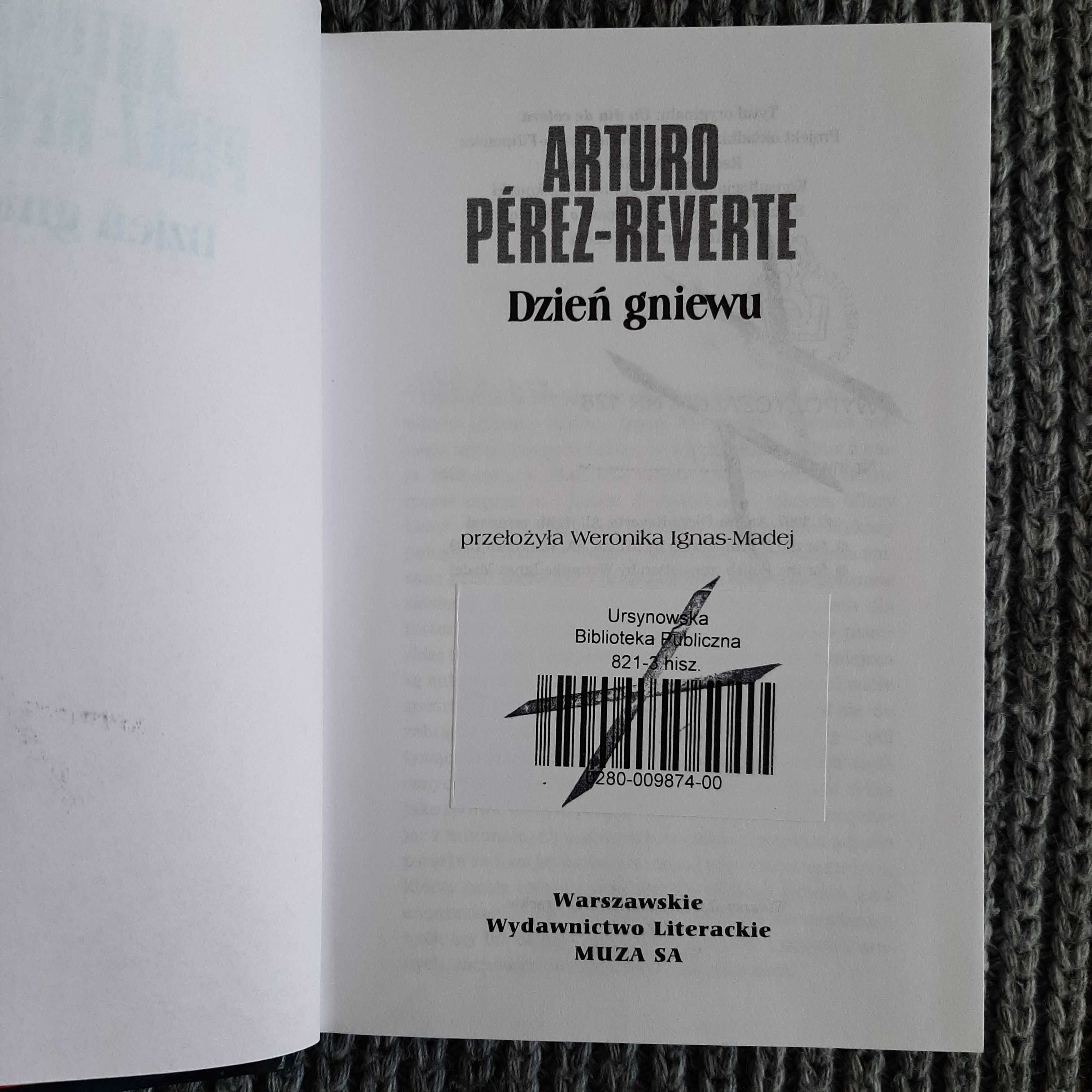 Dzień Gniewu - Arturo Perez Reverte