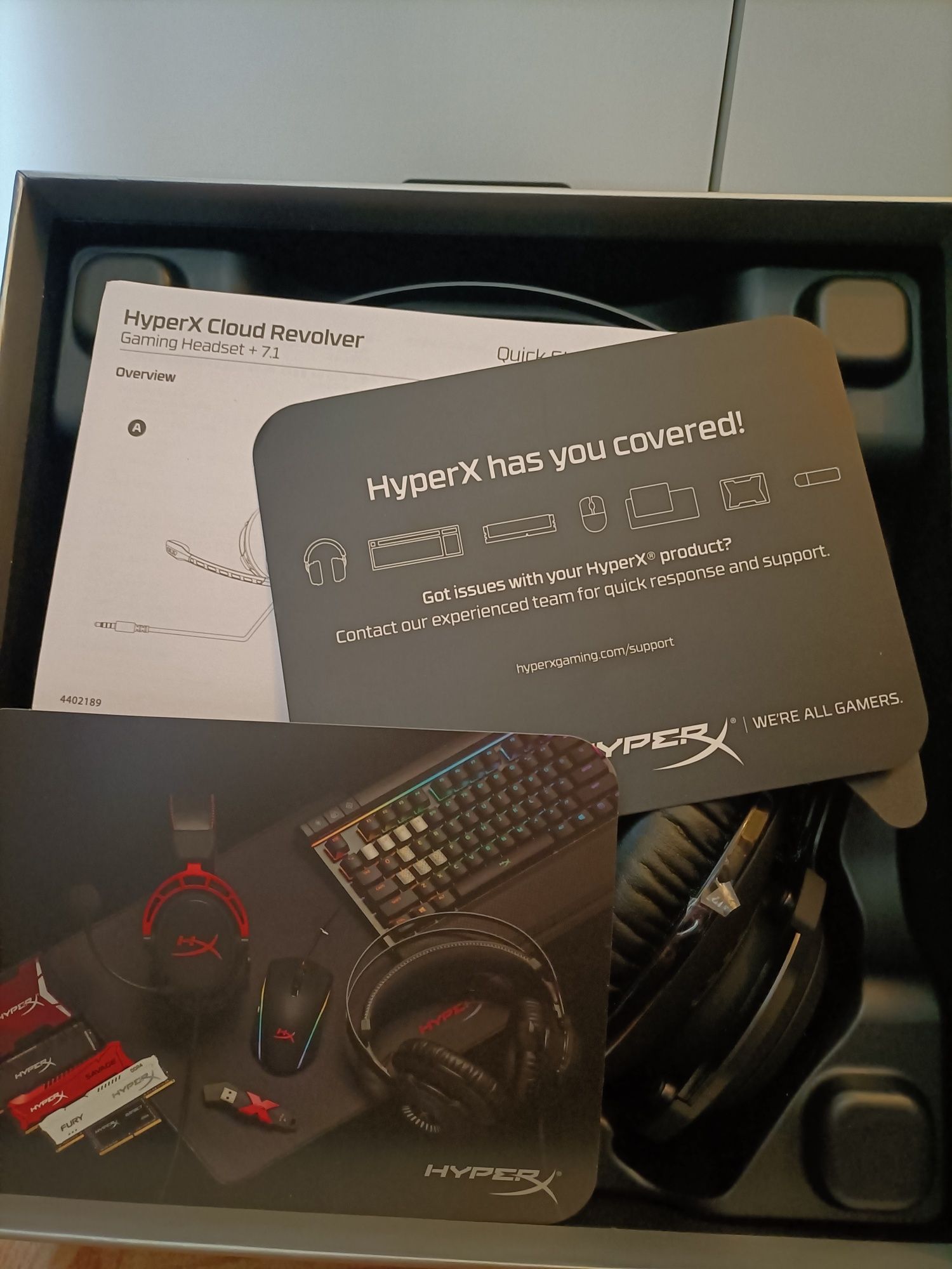 Headset Hyperx Cloud Revolver 7.1