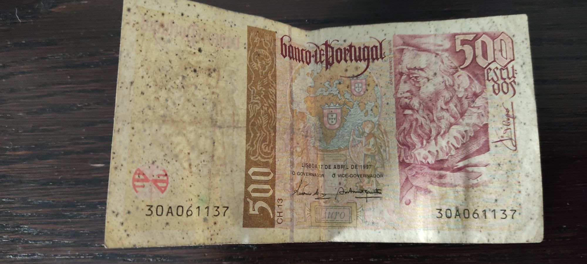 Notas escudo pré Euro