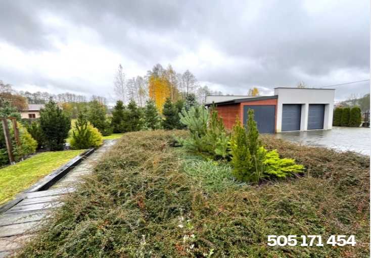 Dom 5p działka od 1120m2 garaż magazyny Franciszków Tłuszcz Wołomin