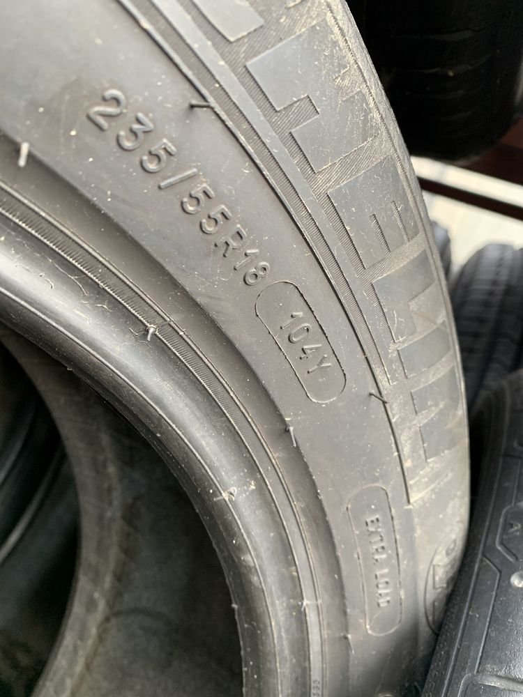 Літні вживані шини 235/55R18	Michelin Primacy 3