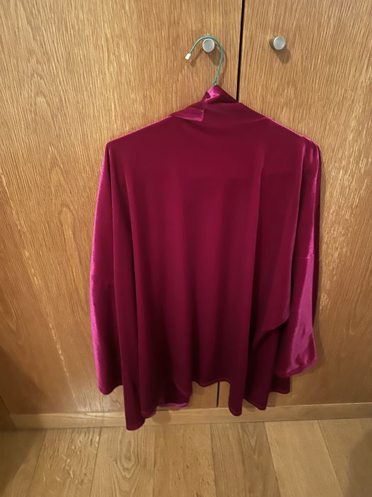 Casaco aberto veludo