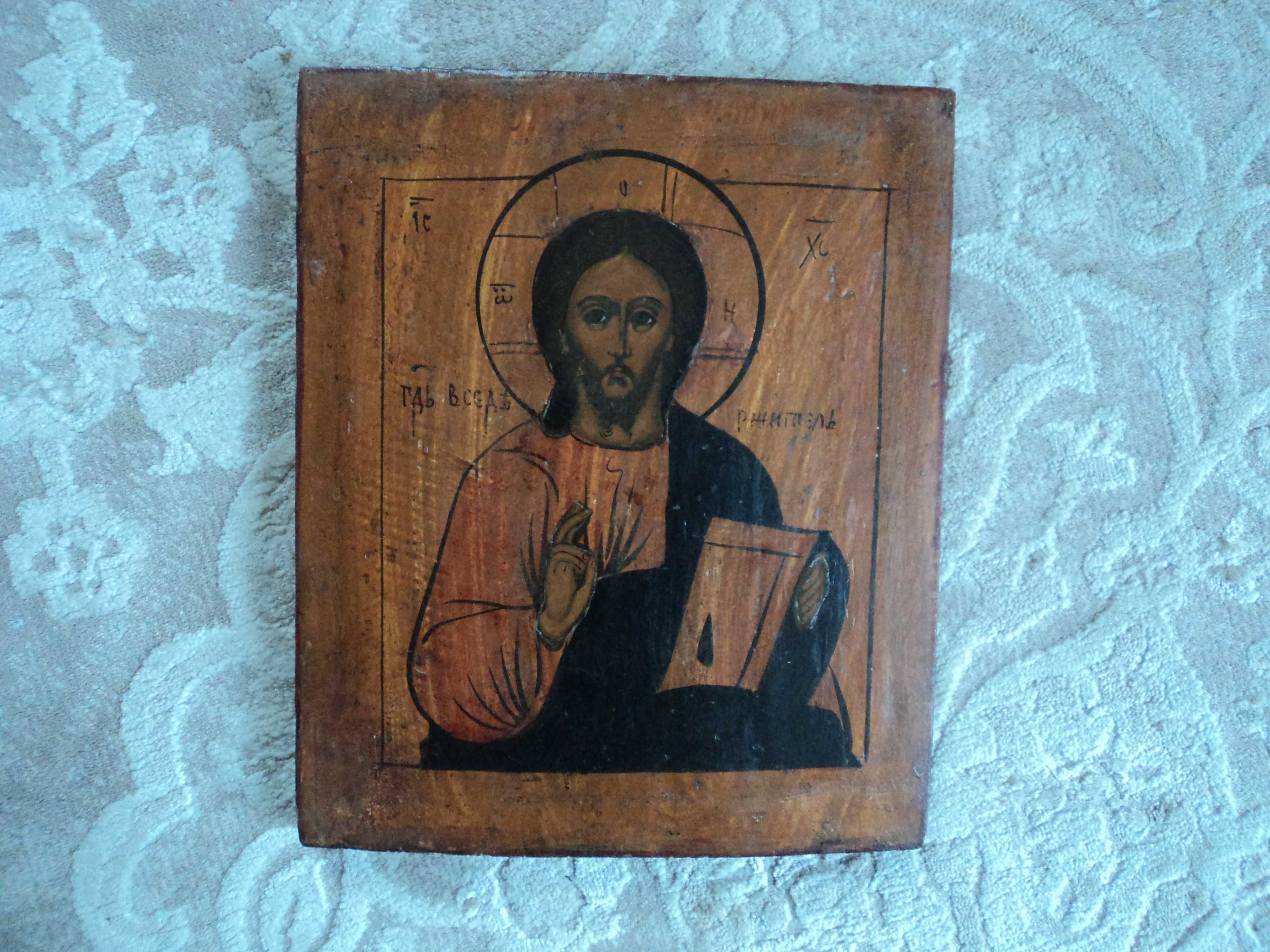 Икона Спаситель, византийский стиль, 31х25 см