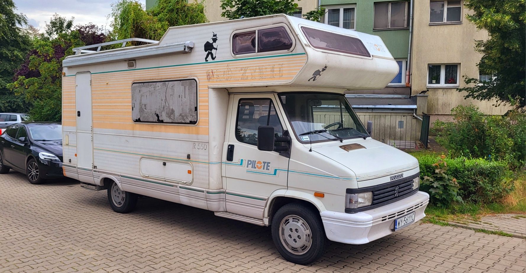 Kamper Peugeot j5 2.5td Pilote R550 Wrocław ducato / c25