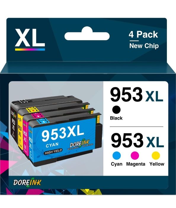 DOREINK 953XL 953 XL Multipack kartridże do drukarki HP 953XL