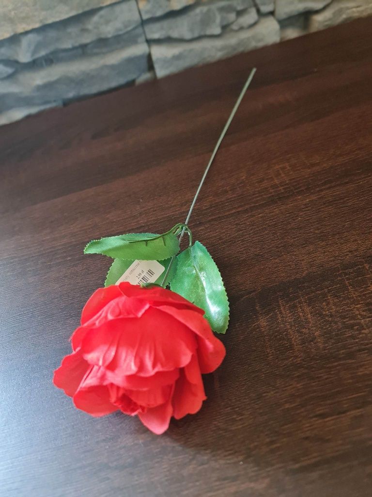 Sztuczna róża 42cm