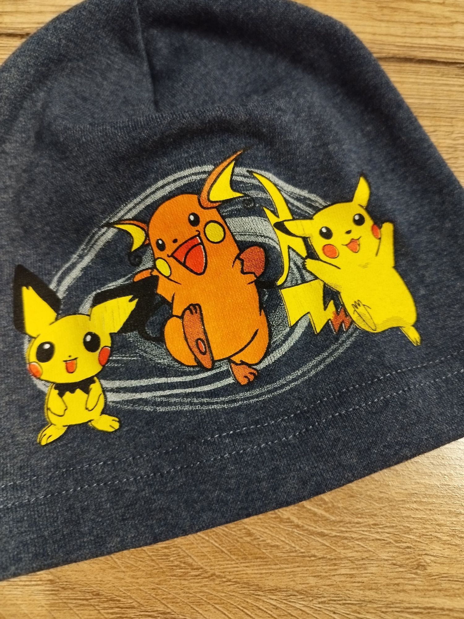 Lekka czapka z Pokemonami Wiosna Jesień