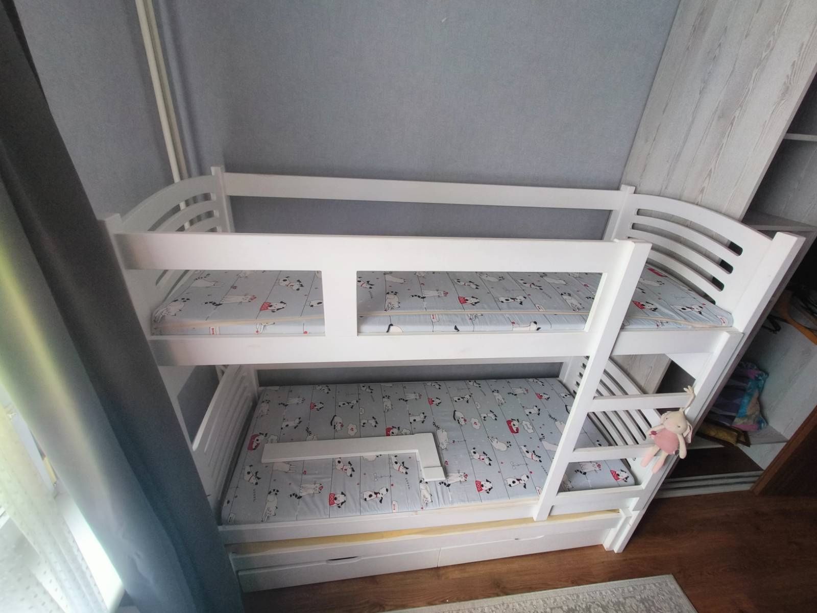 Łóżko piętrowe 3 osobowe